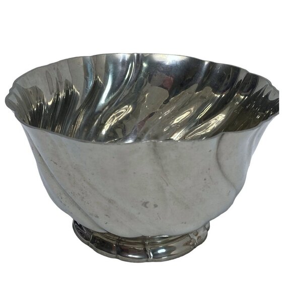 Vintage Stieff Pewter Bowl Smithsonian Institution 6" Round - Picture 3 of 11